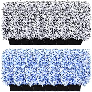 12 Pcs Microfiber Car Wash Mitts, Scratch Free Ultra Absorbent Car Sponge Glove Cleaner Wash Mitts for Cars Wheel Trucks Home Cleaning