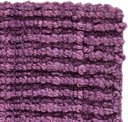 Vista 78 de SAFAVIEH Colección Natural Fiber NF447A - Tapete de pasillo, yute texturizado grueso tejido a mano de 0.75 pulgadas de grosor, ideal para zonas