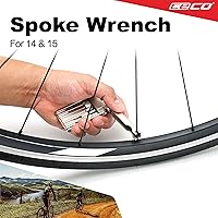 Vista 6 de CECO USA - Herramienta de bicicleta de 13 funciones con rompedor de cadena, multiherramienta para bicicleta, ultra delgada, tamaño de bolsillo