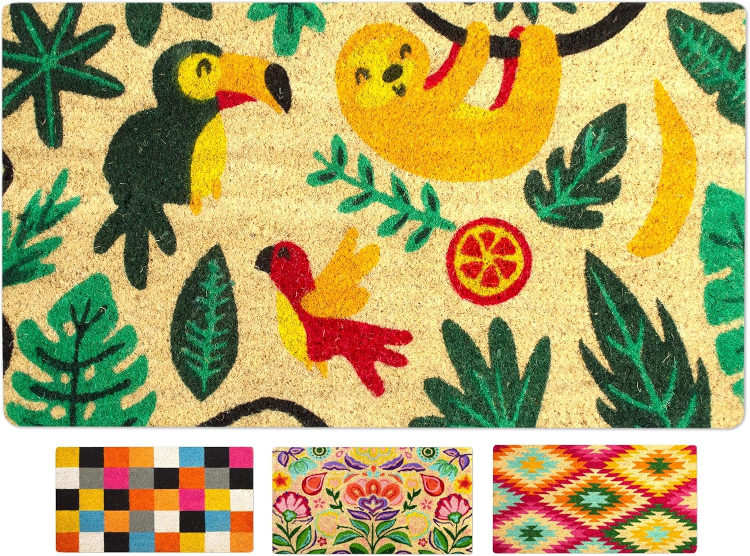 LUA VIKA Coir Door mats Outdoor, Door mat Outside Entrance