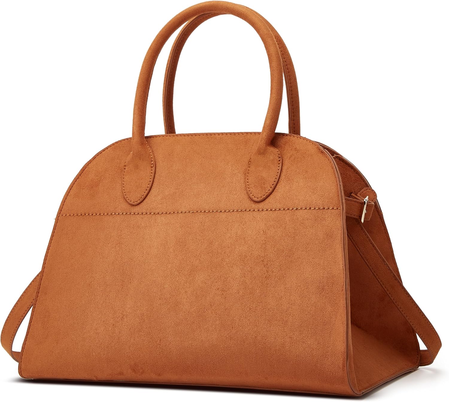 Suede Large Tote Bag for Women Leather Bag Retro Purses Crossbody Bag Trendy Handbag Work Bag 2024