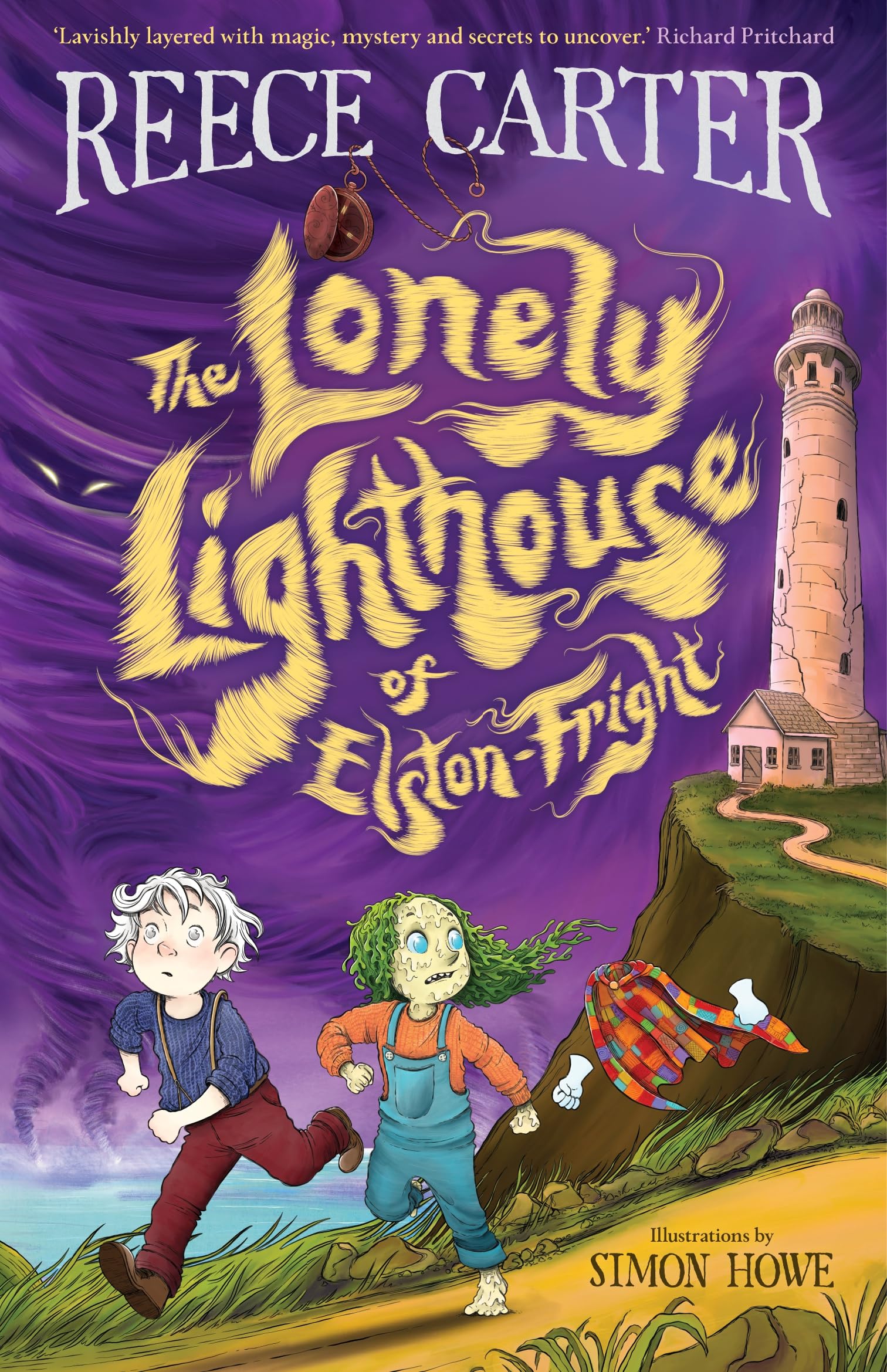 Cover of The Lonely Lighthouse of Elston-Fright