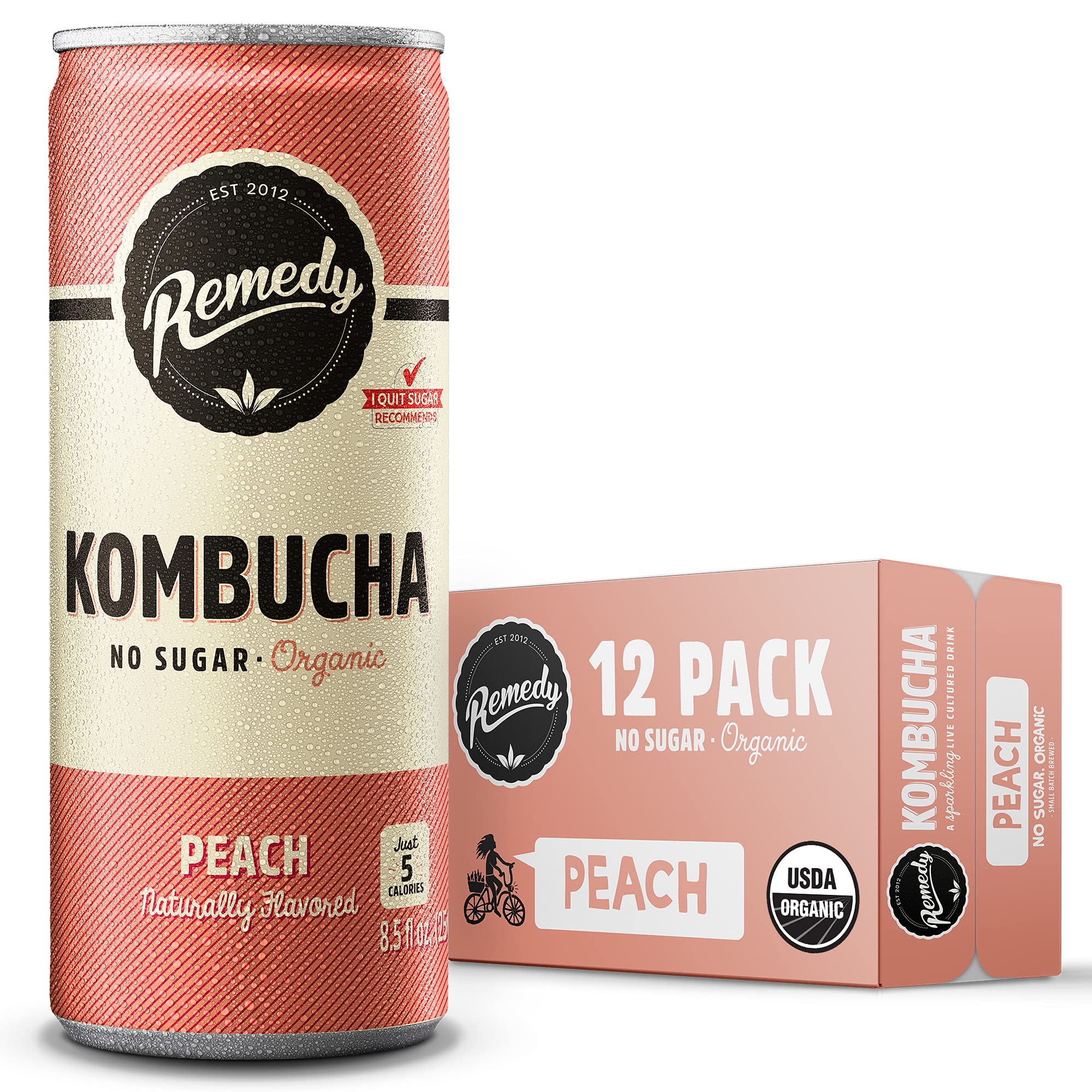 Buy Remedy Kombucha Tea Organic Drink Sugar Free, Keto, Vegan