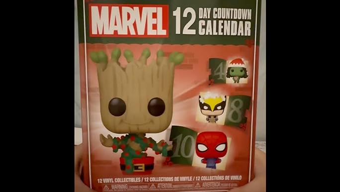 Amazon.com: Funko Pop!: Marvel 12-Day Countdown Calendar