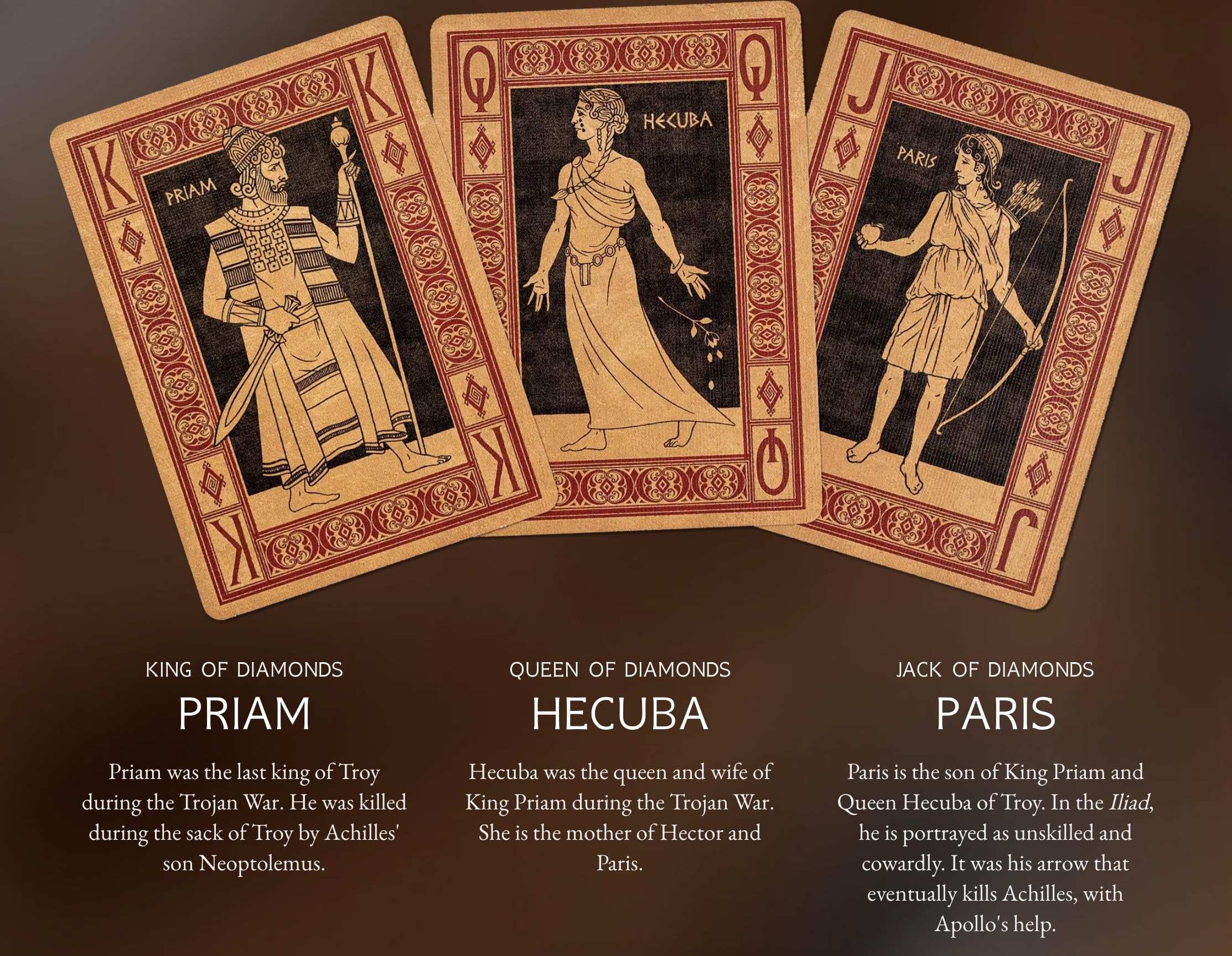 JP GAMES LTD The Odyssey Playing Cards - Hand Illustrated Luxury