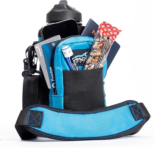 Miniatura 9 de Hydro Carrier - Bolsa pequeña de 32 onzas para botella de agua aislada con asa de transporte, correa para el hombro, cartera y dos bolsas, el