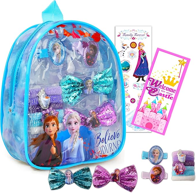 Disney Frozen Hair Accessories Bundle 10 Pc Frozen Hair