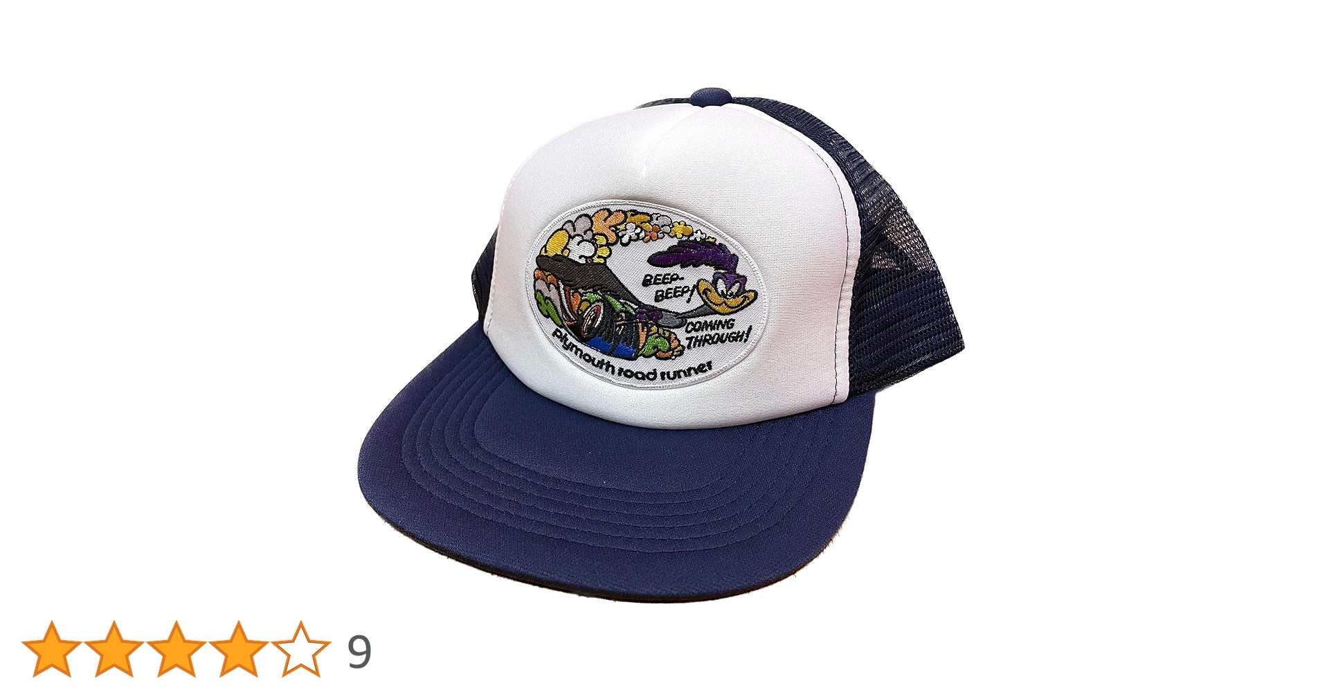 希少 BACK DROP メッシュ キャップ CAP ロードランナー USA製 楽天市場】ロードランナー メッシュキャップ （BEEP BEEP MOTOR