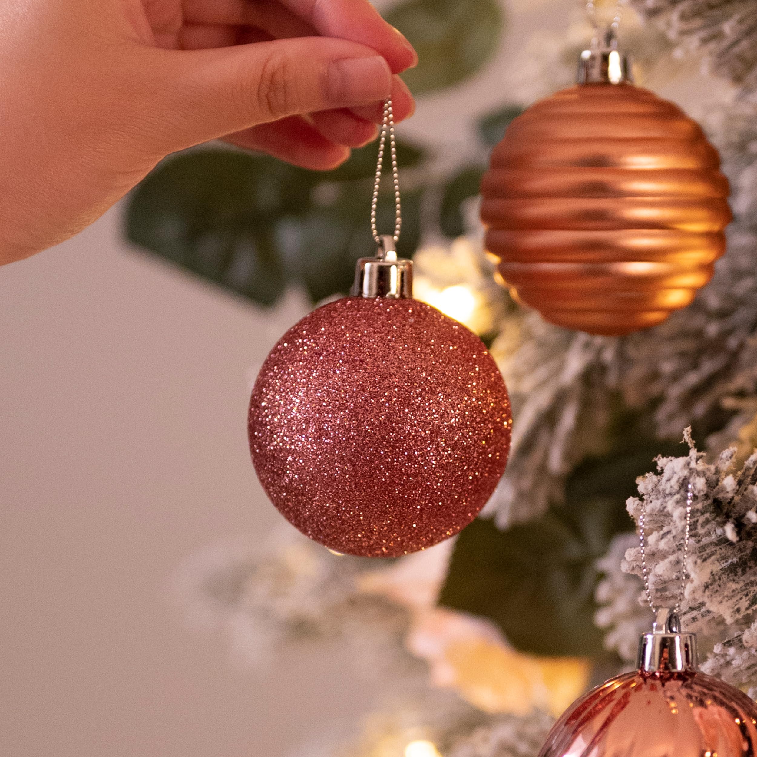 Valery Madelyn Adornos de bolas de Navidad EG0101-0719