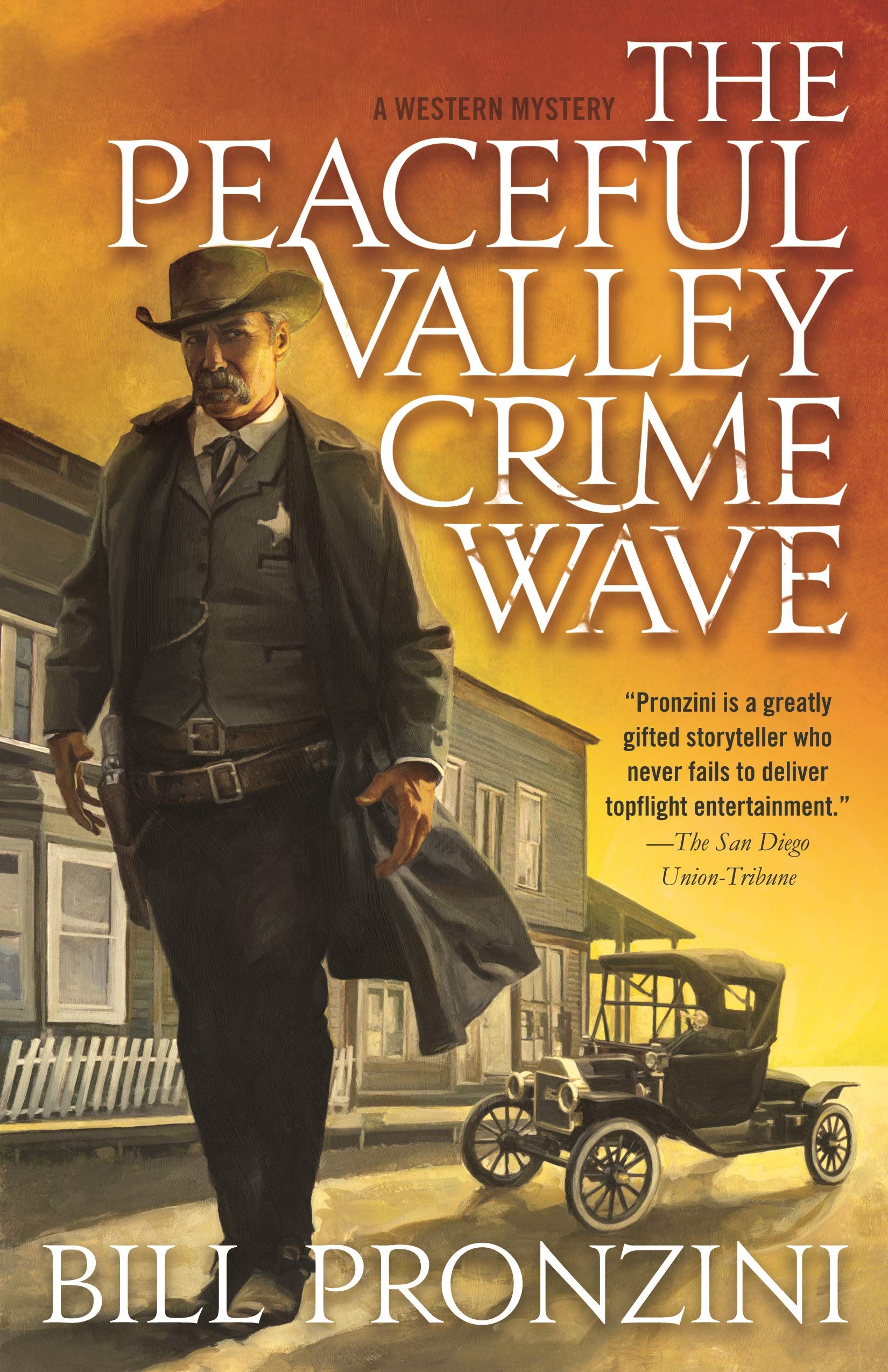 Cover of The Peaceful Valley Crime Wave: A Western Mystery
