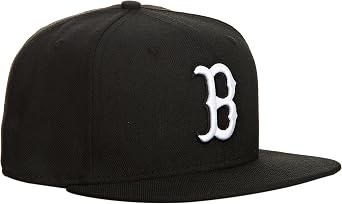 adidas Mens 59Fifty Boston Red Sox Cap, Black, 6 3/4