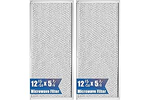 Whirlpool Microwave Filter W10208631A Replacement Microwave Grease Filters for Whirlpool and GE Microwaves by Fetechmate
