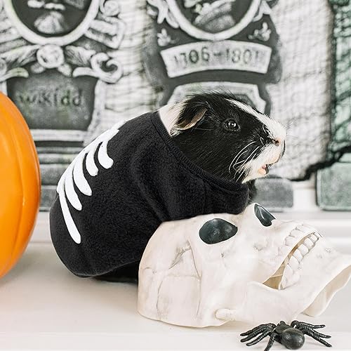 Miniatura 5 de Ropa de conejillo de indias  Lindos trajes cálidos de forro polar para mascotas para conejos, hurones, chinchillas, gatitos, chihuahua, etc.