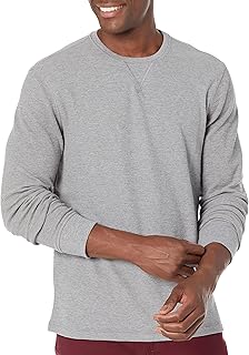 Goodthreads Men's Long-Sleeve Slub Thermal Crewneck