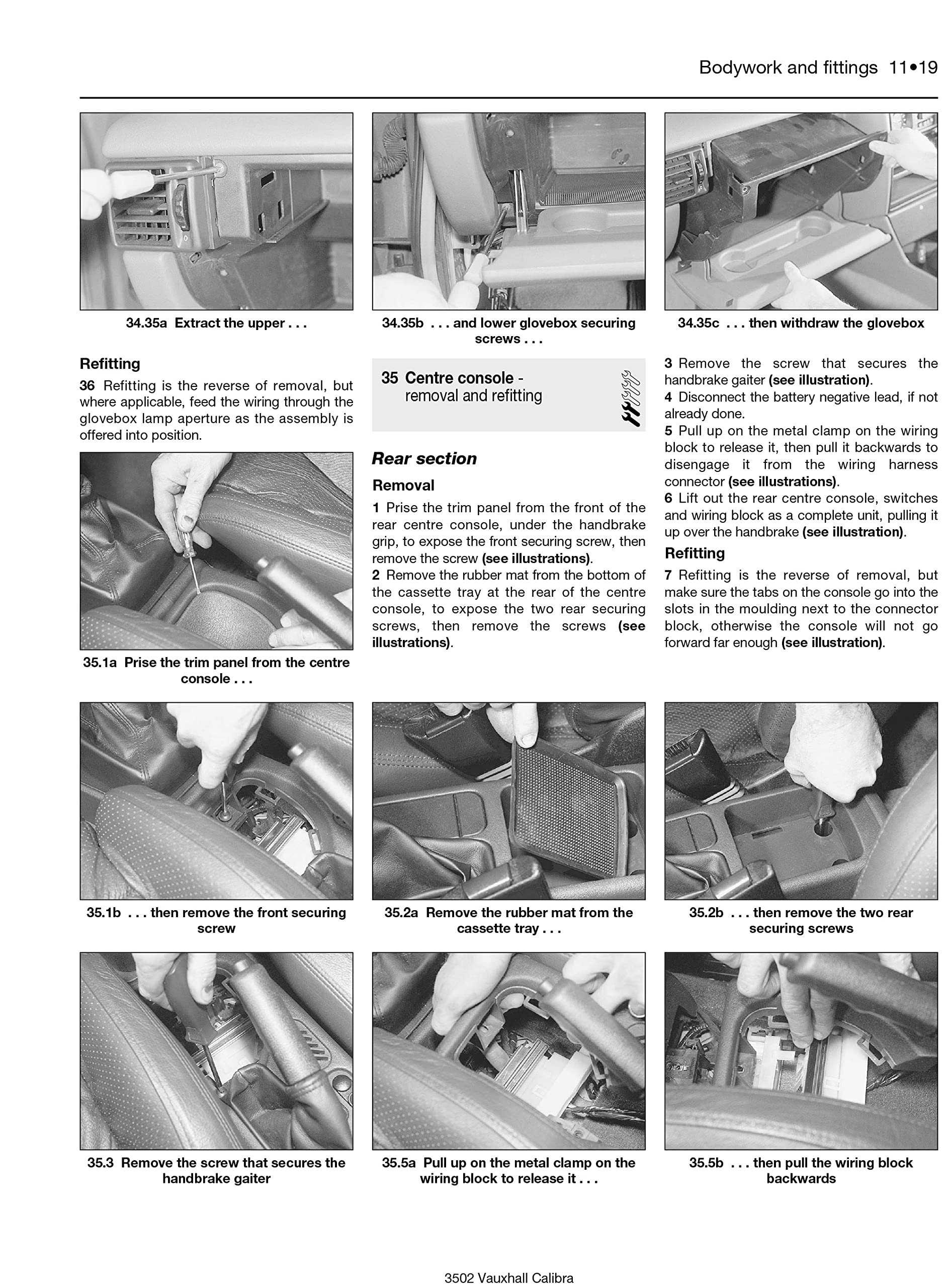 Vauxhall Calibra Service And Repair Manual