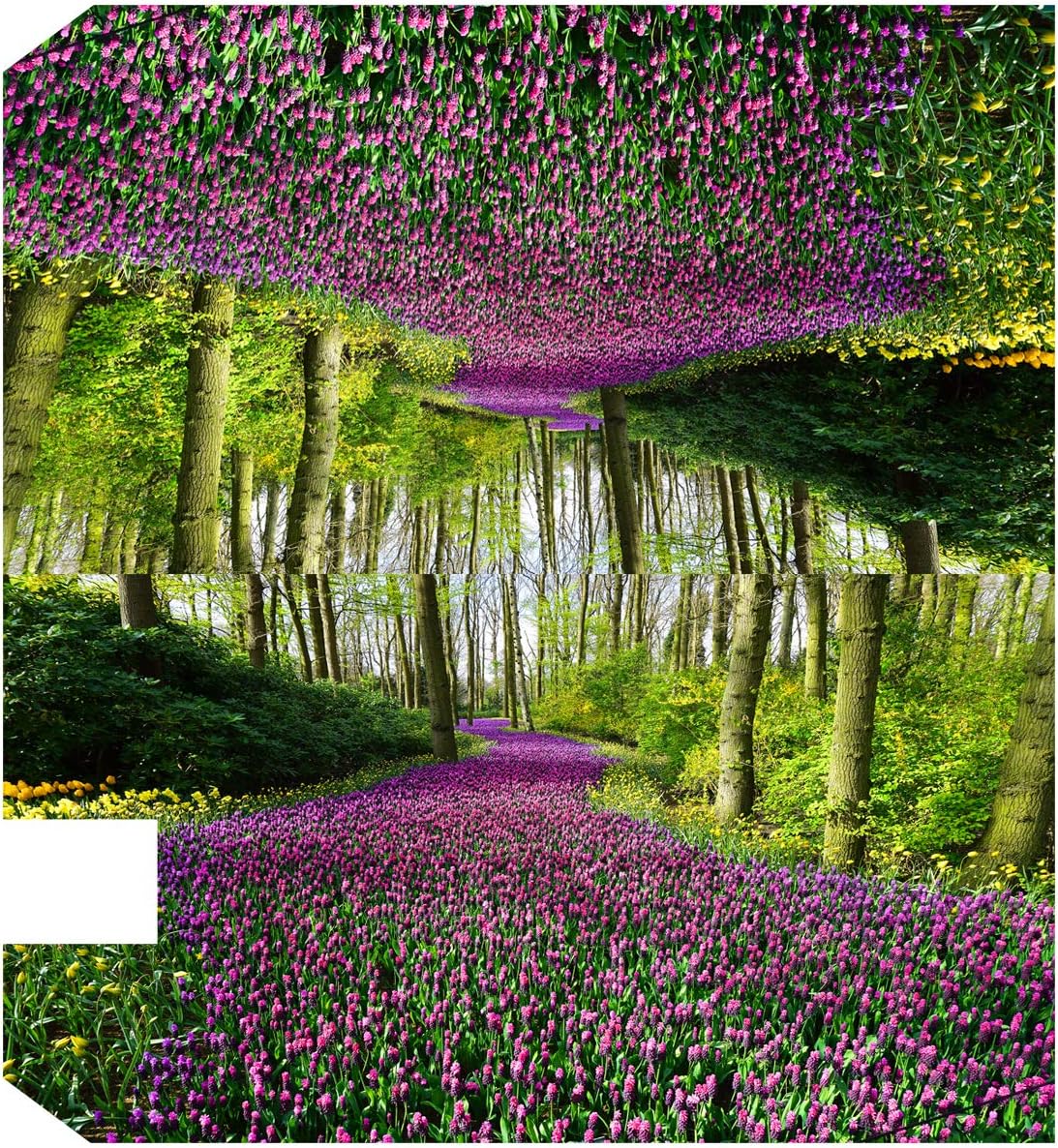 VWAQ Floral Mailbox Covers Magnetic Nature Mailbox Flower Magnet Cover - MBM25