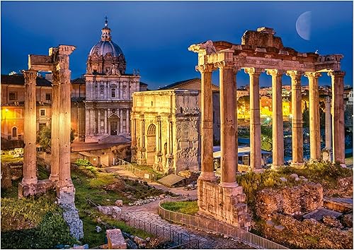 Miniatura 2 de Educa - Patrimonio de la Humanidad - Foro Romano | Rompecabezas de 2000 piezas - Pegamento para rompecabezas incluido - La imagen completa mide