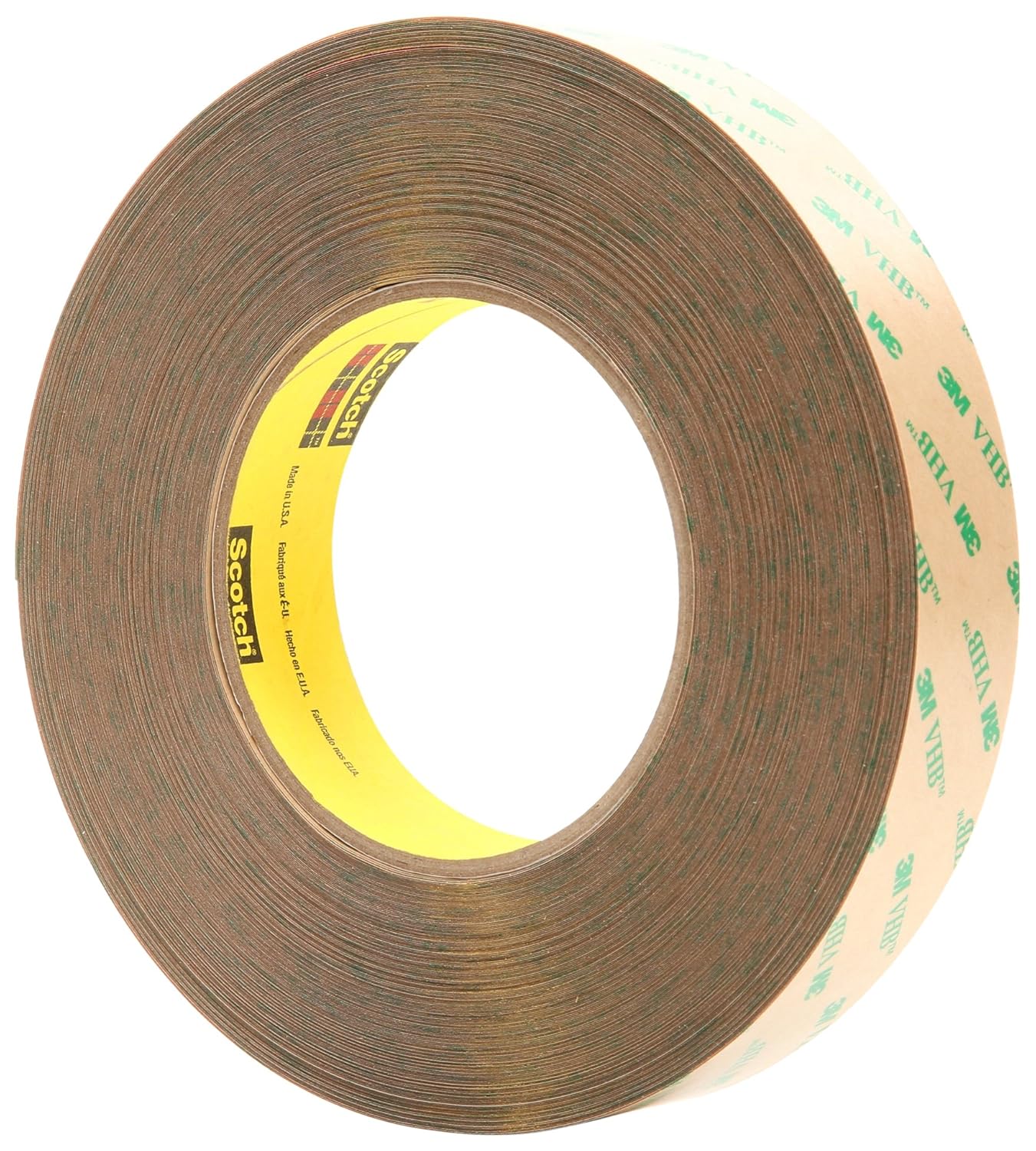 3M VHB Adhesive Transfer Tape F9469PC, Clear, 1 in x 60 yd