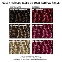 Vista 5 de All About Curls Permanent Hair Color Dye For Curly Hair 100% Gray Coverage Nourished & Radiant Curls Vibrant Shine &