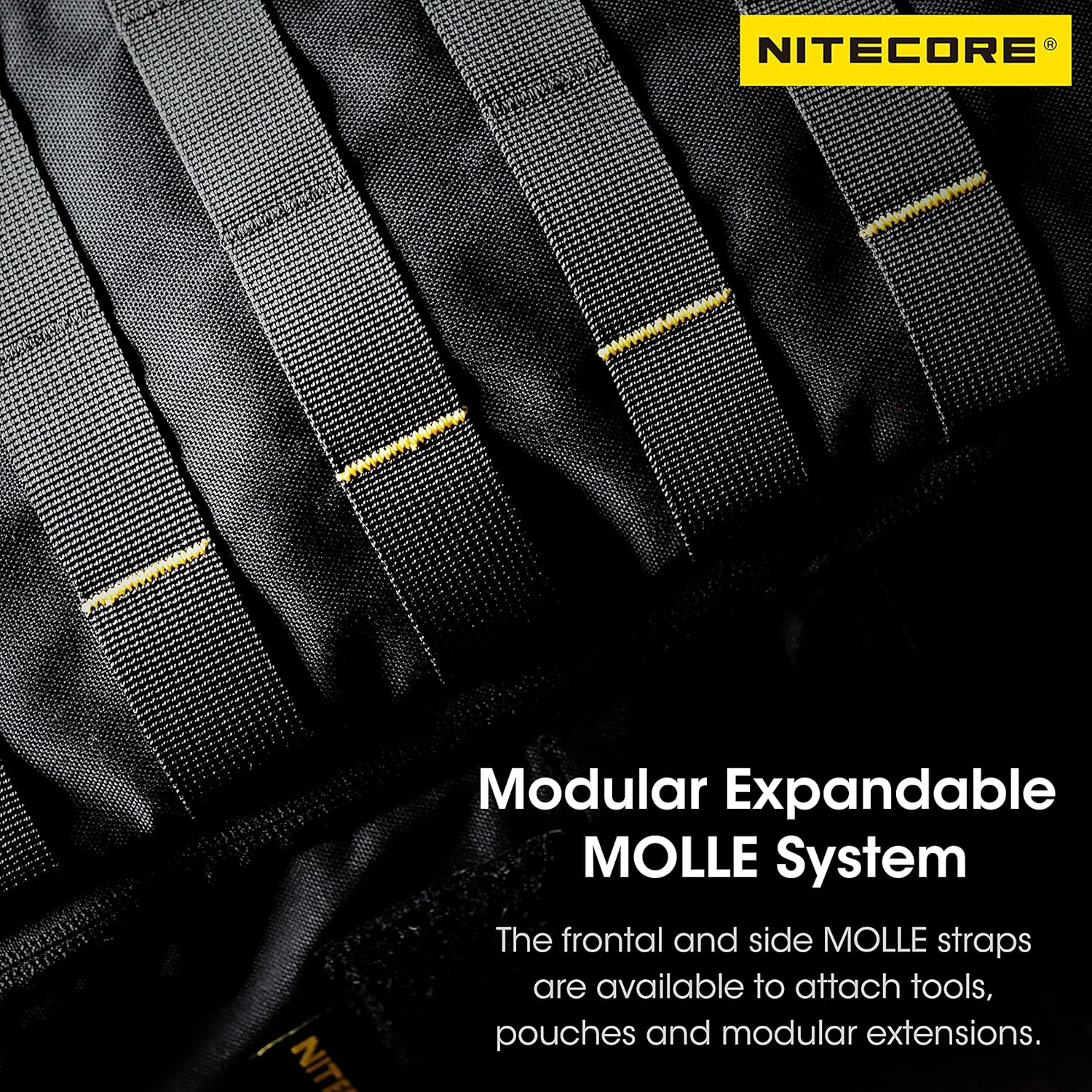 Nitecore BP18 Tactical Backpack Travel Commuter Daypack Molle Bag Fit 14 Inch Laptops