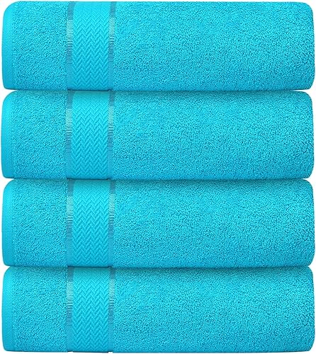 Toallas de baño de lujo, 100% algodón, ultra suaves, de felpa, gruesas, esponjosas, altamente absorbentes, de secado rápido, para el hogar,