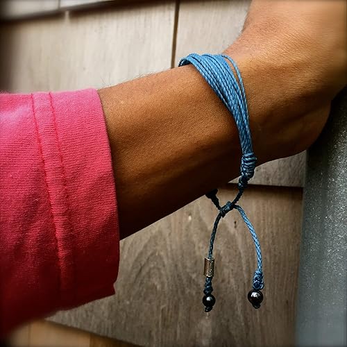 Miniatura 30 de Rumi Sumaq Pulsera de concientización para hombres, mujeres y niños – Pulsera de apoyo tejida ajustable anudada a mano – Pulsera de conciencia sutil