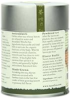 Vista 4 de The Tao of Tea Té verde matcha en polvo de jade líquido, hoja suelta, 3 onzas