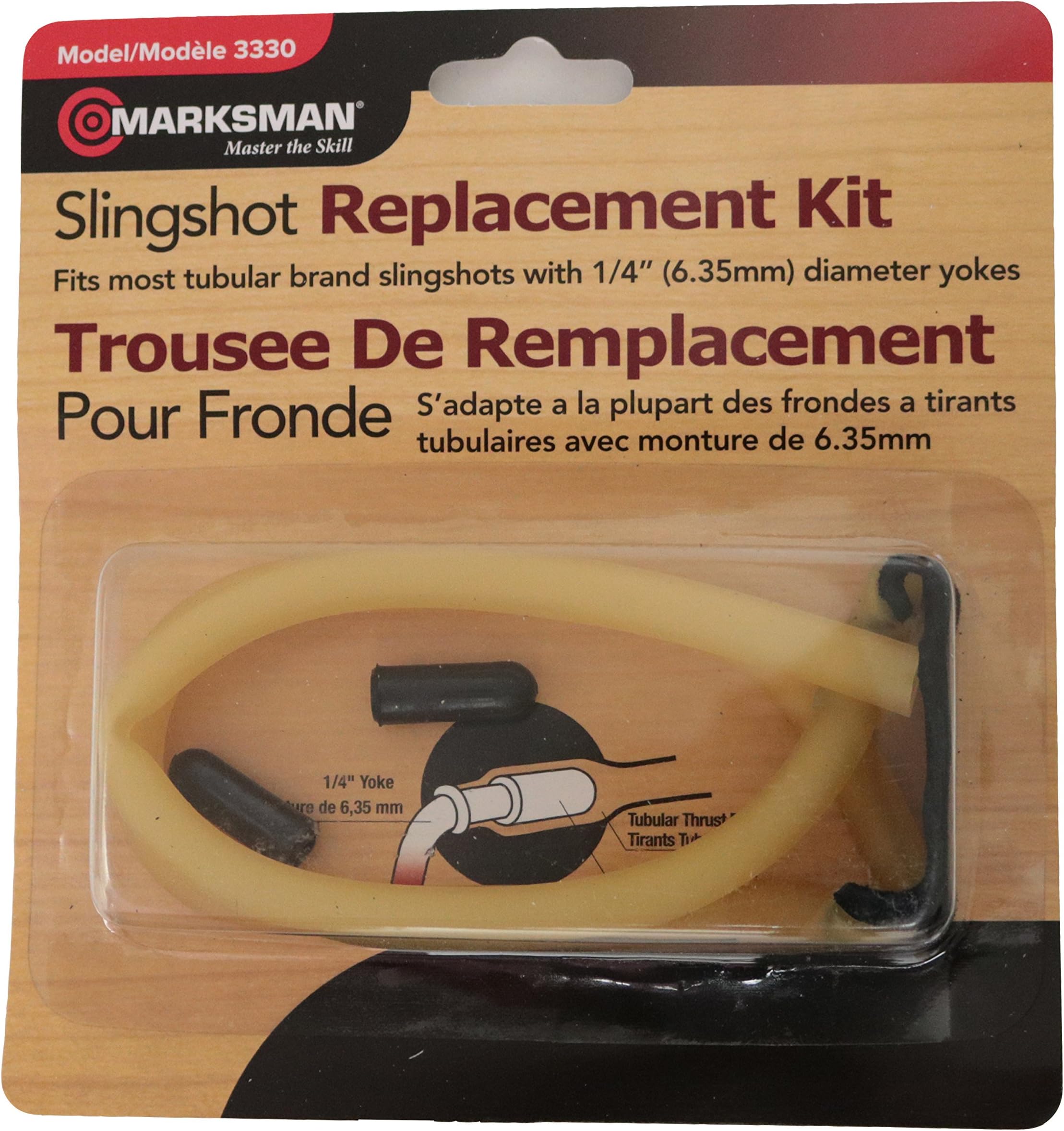 Marksman 3330 Repl.Band Kit 3006-3040, Black