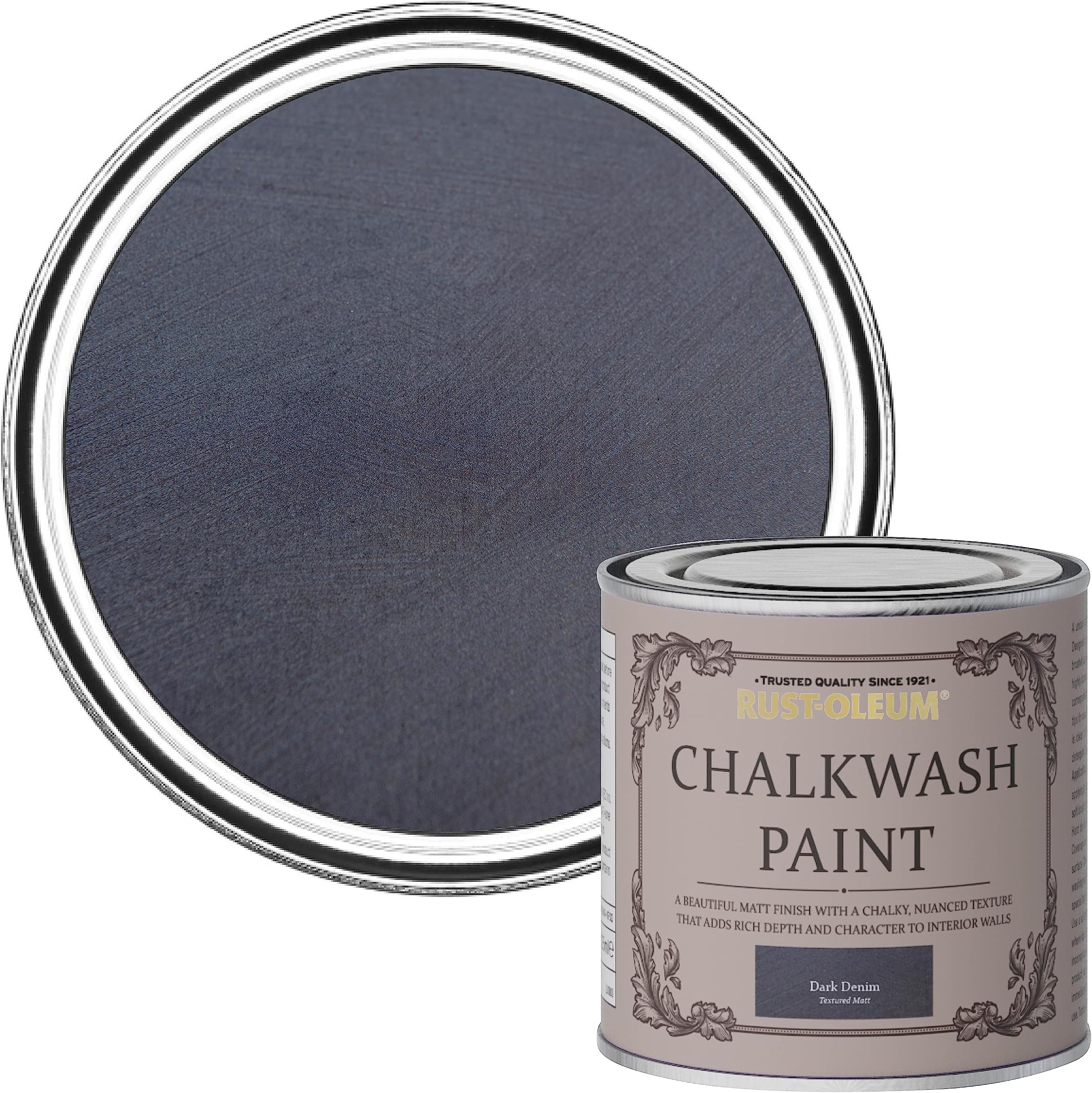 RustOleum Chalky Wall Paint Serenity 125ml Amazon.co.uk DIY & Tools