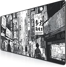 TITANWOLF XXL Gaming Mouse Pad 900 x 400, Mouse Pad, Precision and Speed, Rubber Bottom for Stable Grip, Non-Slip, Water Resistant, Sleeve