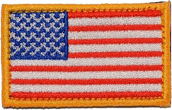 2"x1" Small USA Tactical Patch - Full Color