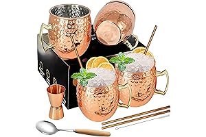 Moscow Mule Mugs Copper Mule Cup Kit 18oz