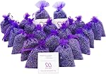Lavender Sachets Pre-Filled for Refreshing Drawers Closets Dressers Shoe Boxes Wedding Toss Home Fragrance Fresh Scents (Pack of 22)