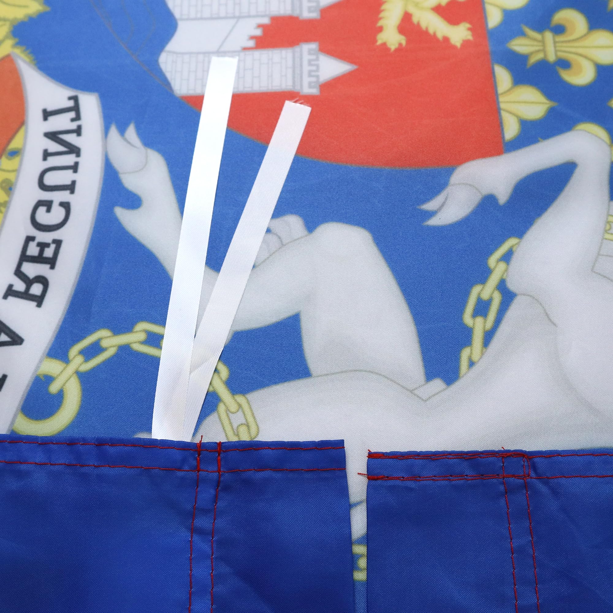 Image secondaire de Drapeau Bordelais avec Armoiries - 90x60 cm en Polyester