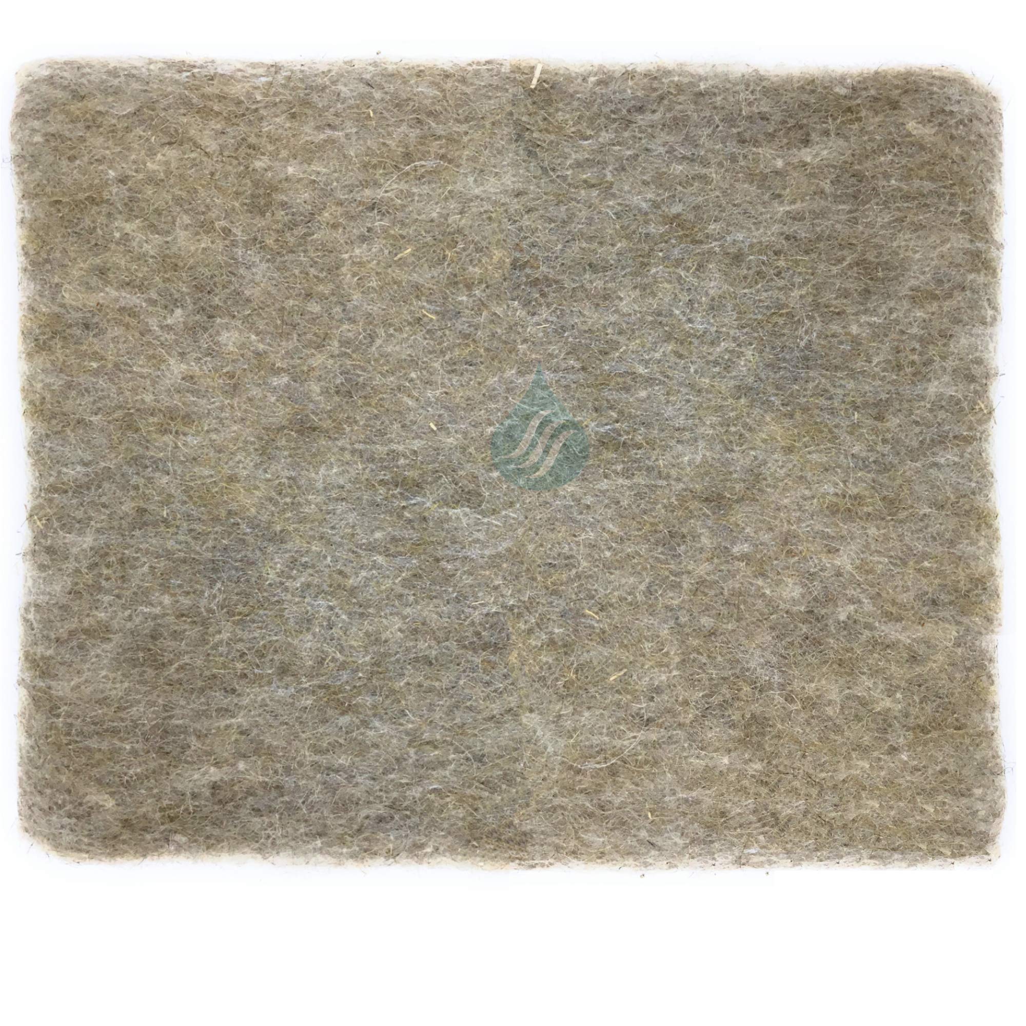 Activated Carbon Cooker Hood Filter, Universal Decoupable Filter, Anti-Grease, Anti-Odour Activated Carbon, for Extractor Hood 60 cm (Natural Fibres | Anti-Grease | 47 x 57 cm)