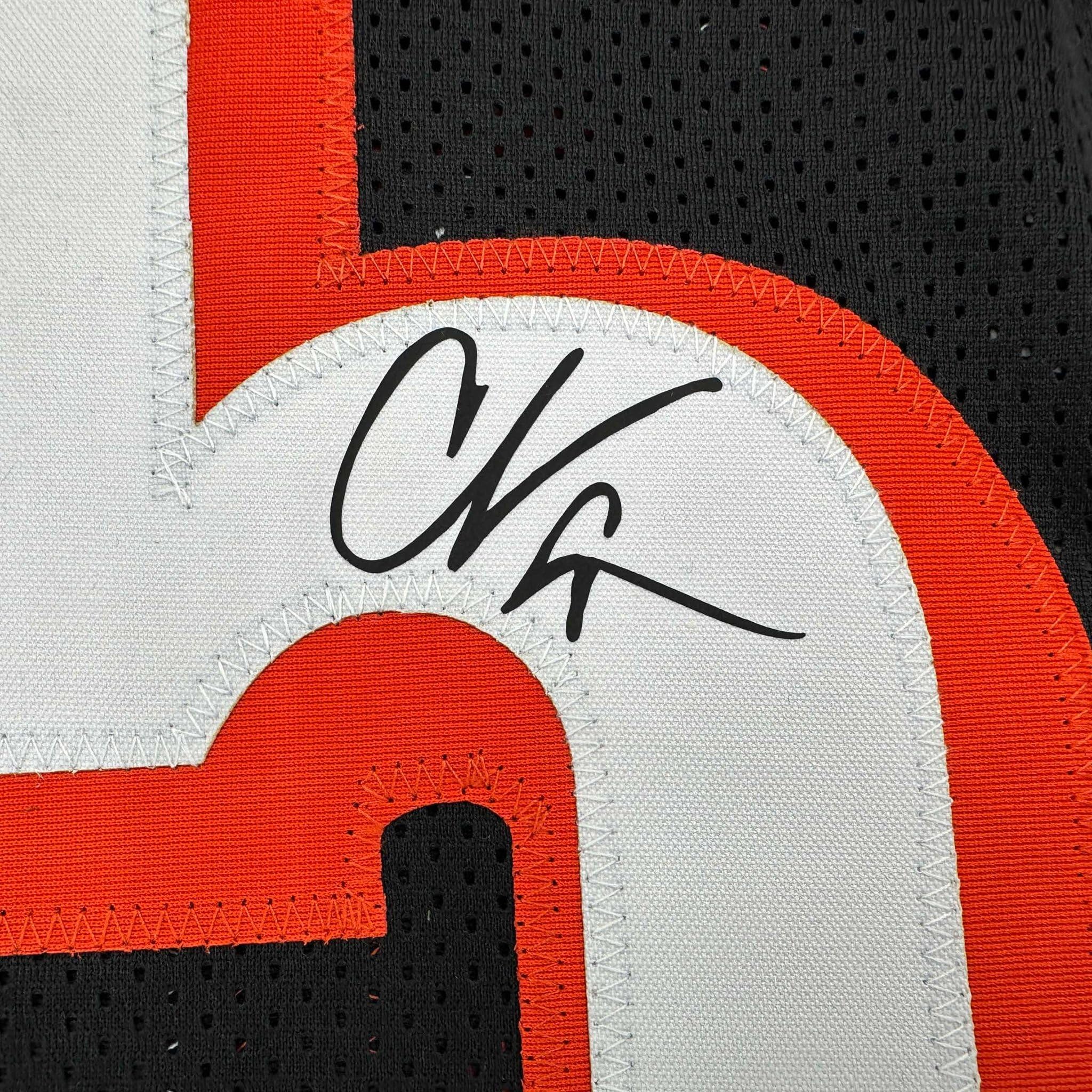 Framed Facsimile Autographed Chad Ochocinco (Johnson) 35x39