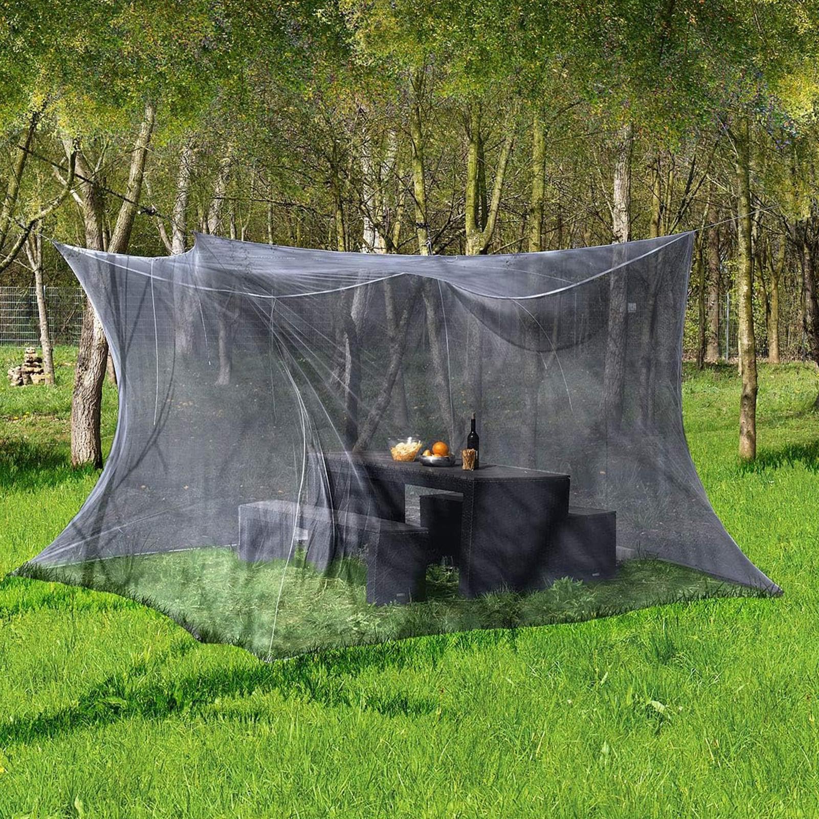 Zanzariera per patio, 300 x 300 x 250 cm | Zanzariera per esterni, balcone, giardino, cortile, cortile, campeggio, pergola gazebo