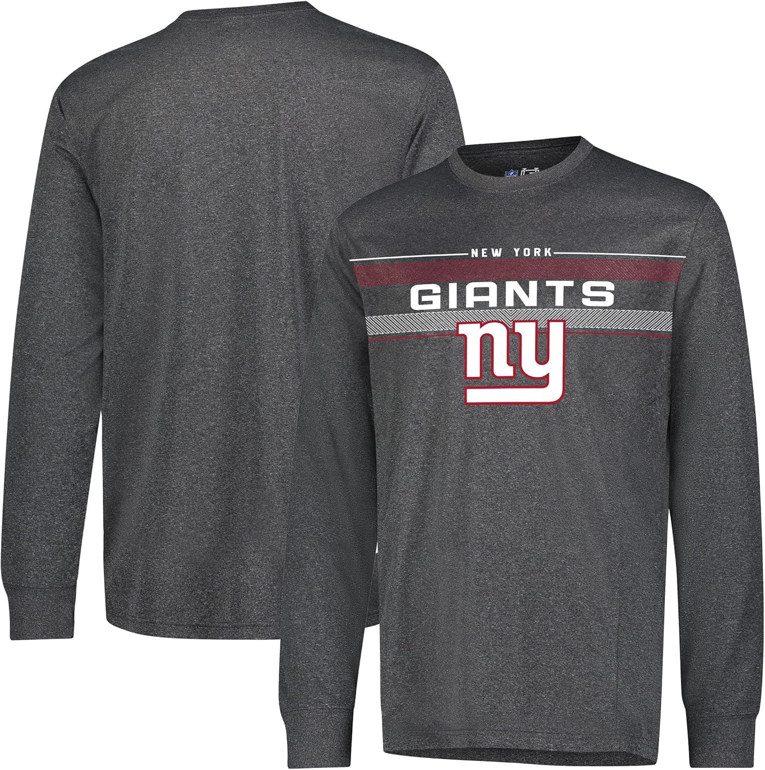 Ultra Game Men's NFL Official Super Soft Game Day Long Sleeve T-Shirt