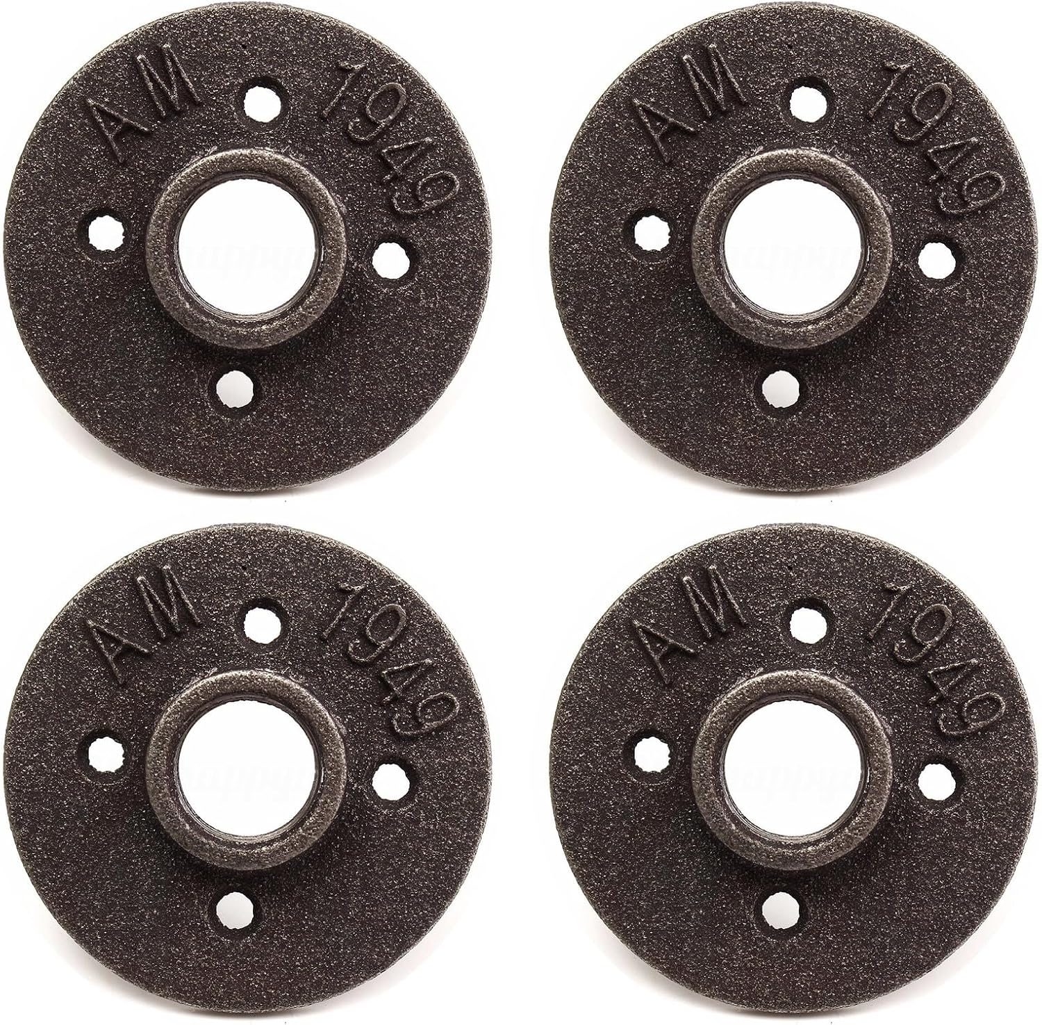 Flange in ghisa malleabile DN20 da 3/4" per tubi industriali