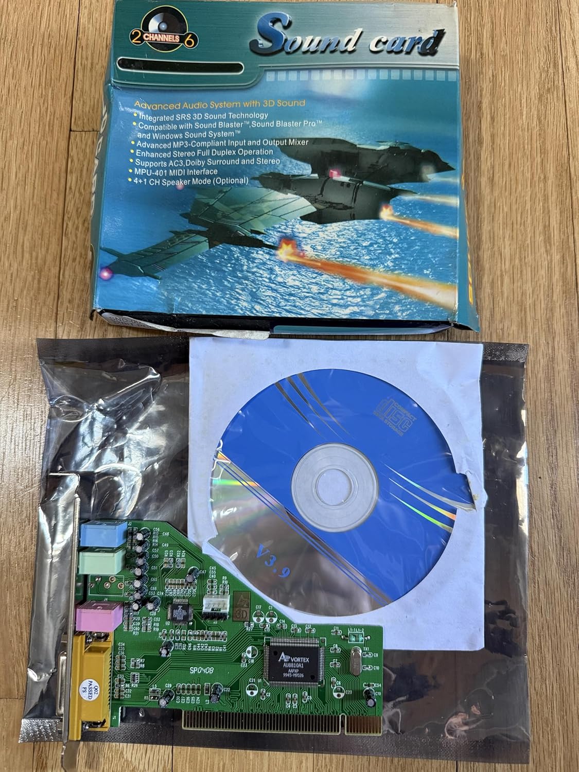 INTERWEB Replacement for Turtle Beach AUREAL Vortex AU8810 PCI Vintage Gaming Sound Card