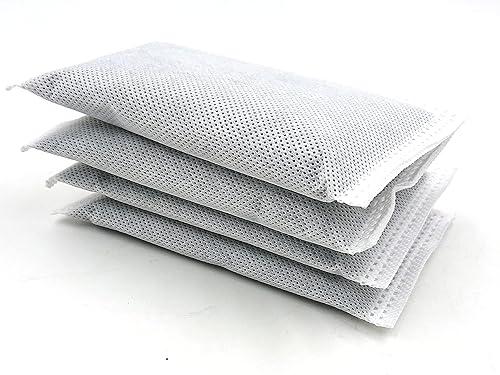 Vista 6 de Paquete de 4 desodorantes de repuesto de filtro absorbente de olores de carbón activado compatible con botes de basura iTouchless de 8 galones y más