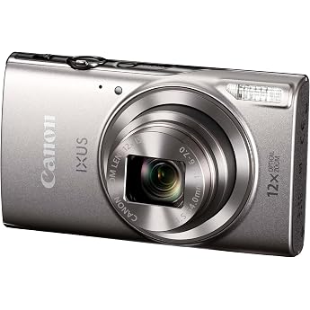Canon IXUS 285 Compact Camera with 3 inch LCD Screen - Silver
