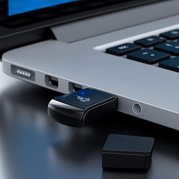 CSL Adattatore di Rete WiFi 300 Mbits WLAN Adapter WEP WPA WPA2 24 GHz 2T2R STBC WoWLAN RF Fem Streaming VoIP Guadagno 18 dBm Windows 10 7 8 8 1 Nero