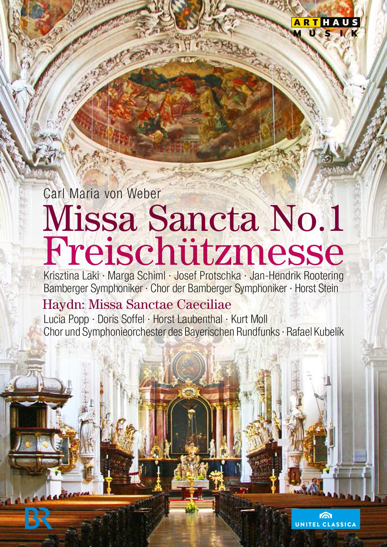 Carl Maria von Weber Missa Sancta No 1 Freischützmesse concierto coral DVD