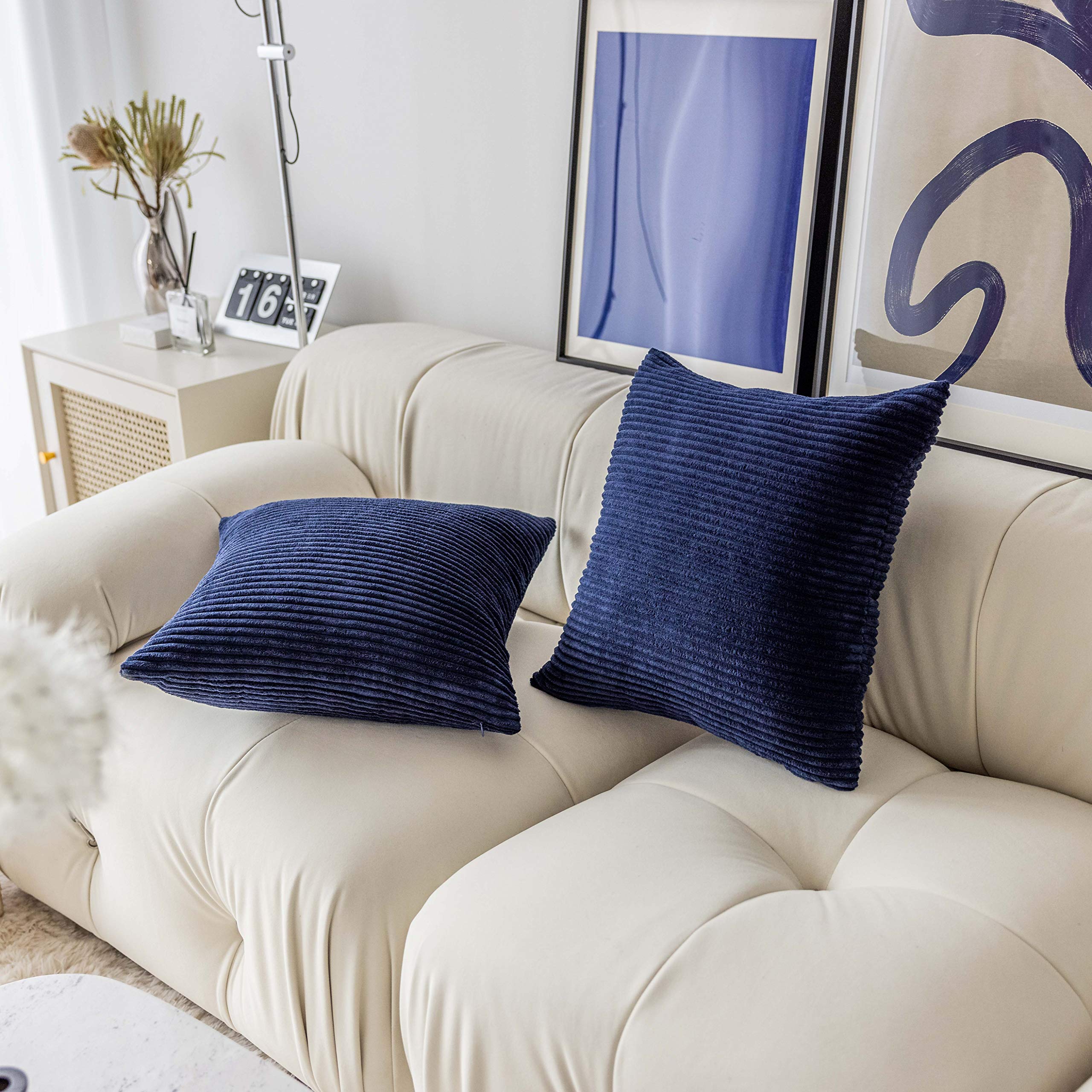 Amazon.com: Demetex 26x26 Pillow Covers Square Decorative