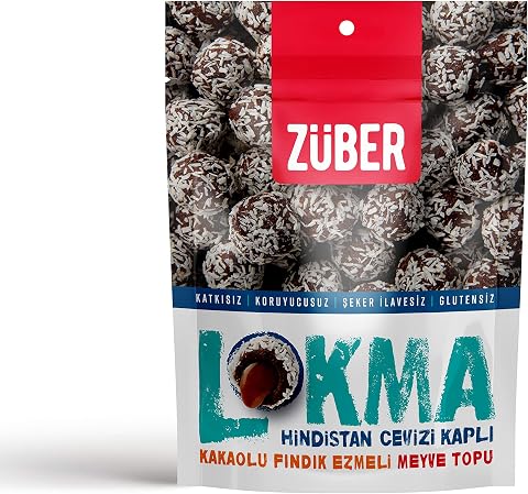 Züber Lokma Hindistan Cevizi 96Gr