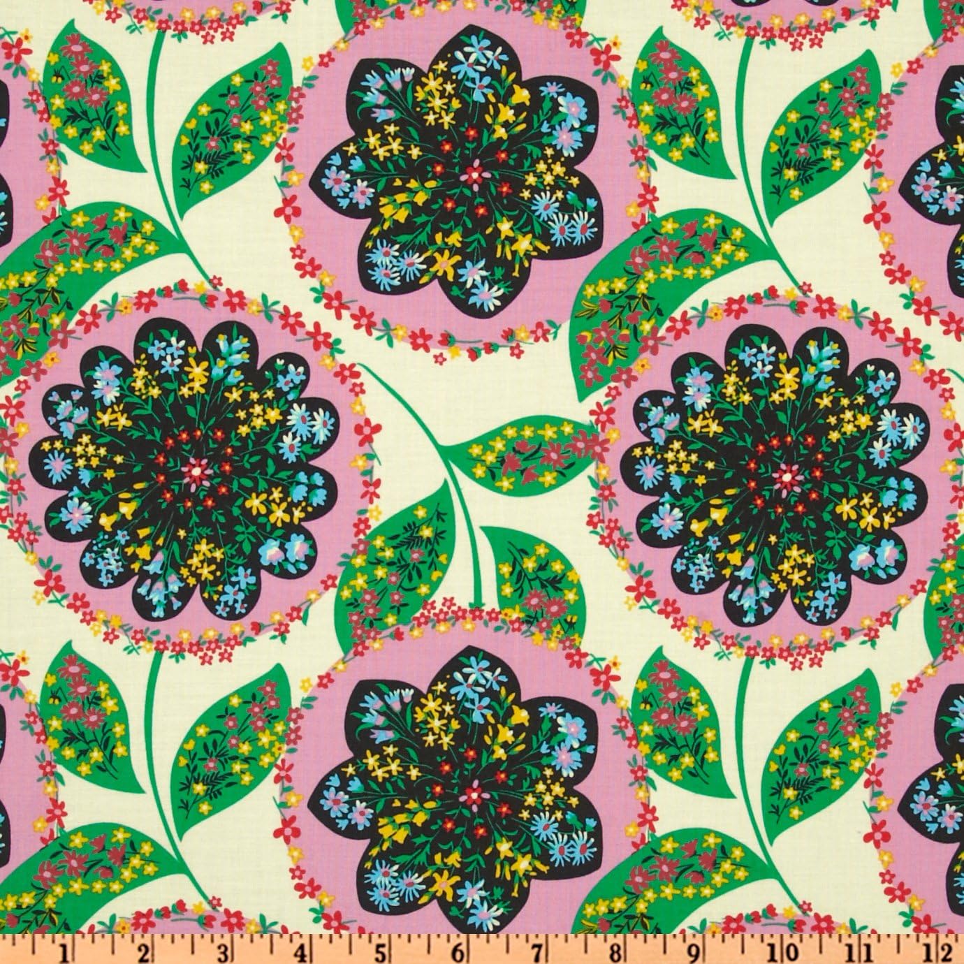 Amy Butler Lark Glamour Charisma Blush Pink Fabric