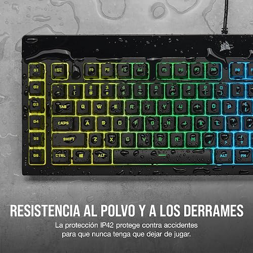 TECLADO Corsair USB K55 RGB Pro Gaming REPOSAMUÃ‘ECA EXTRAIBLE - 7