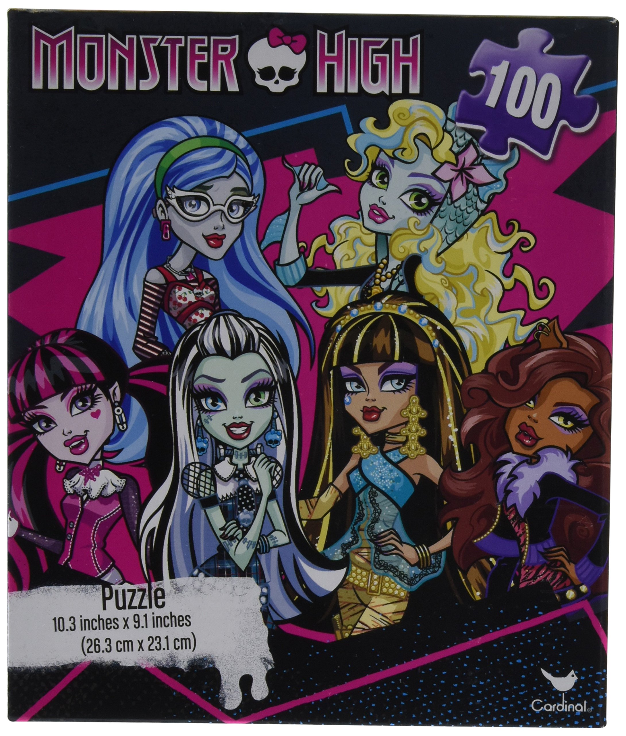 2-Pack Monster High 100-Piece Puzzles