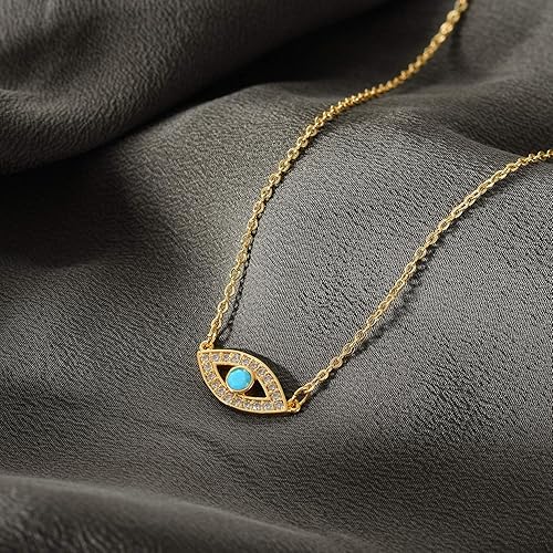 Miniatura 4 de MYEARS Women Necklace Gold Pendant 14K Simple Dainty Chain Everyday Trendy Jewelry